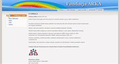 Desktop Screenshot of fundacja-arka.org.pl
