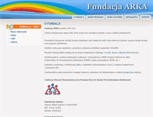 Tablet Screenshot of fundacja-arka.org.pl